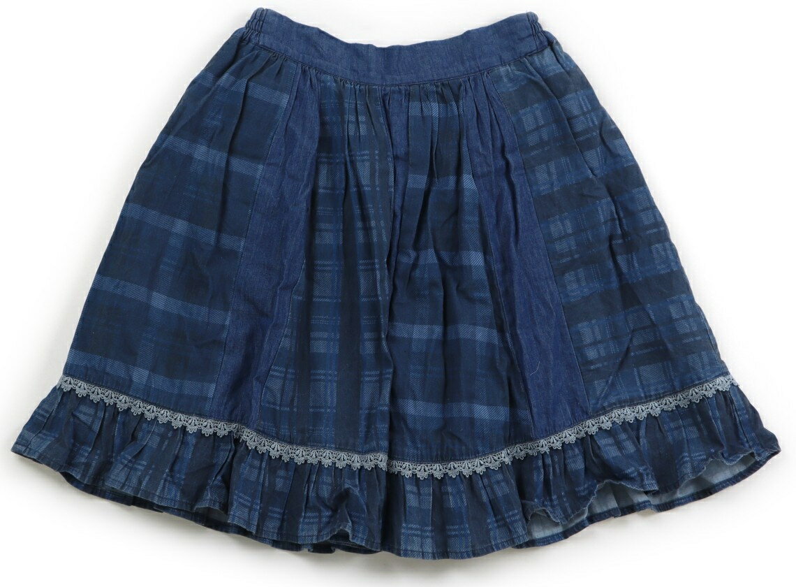 Skirts - アクシーズファムキッズ axes femme KIDS スカート 150 女の子 ブルー系・チェック 子供服 ベビー服 キッズ アウトレット ユーズド 【中古】キッズ・ベビー・マタニティ