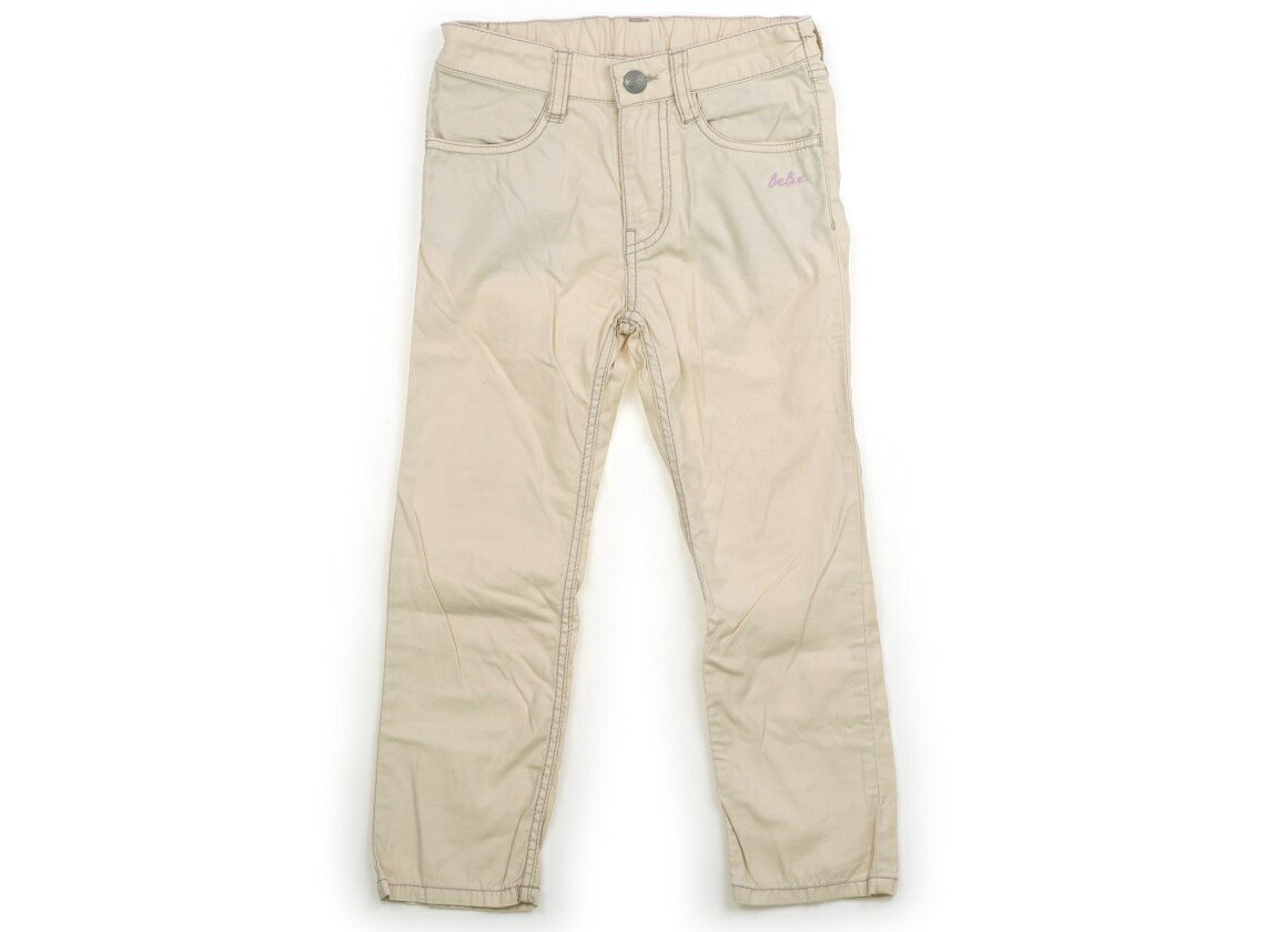 Rakuten - べべ BeBe パンツ 110 女の子 アイボリー 子供服 ベビー服 キッズ アウトレット ユーズド 【中古】キッズ・ベビー・マタニティ