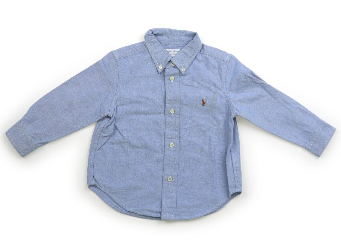 ラルフローレン Ralph Lauren シャツ・ブラウス 90 男の子 ブルー 子供服 ベビー服 キッズ アウトレット ユーズド 【中古】キッズ・ベビー・マタニティ
