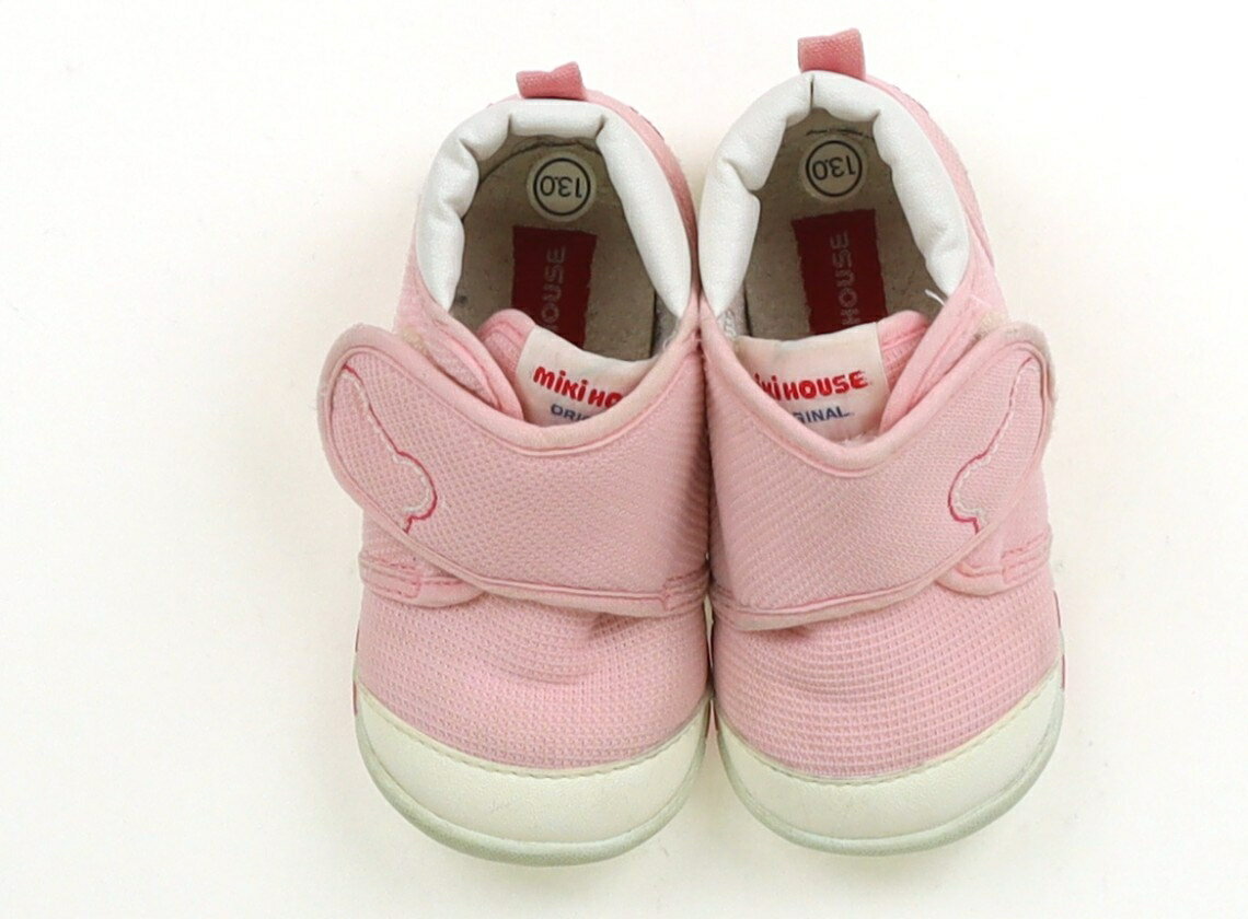 ミキハウス miki HOUSE スニーカー 靴13cm〜 女の子 パステルピンク 子供服 ベビー服 キッズ アウトレ..