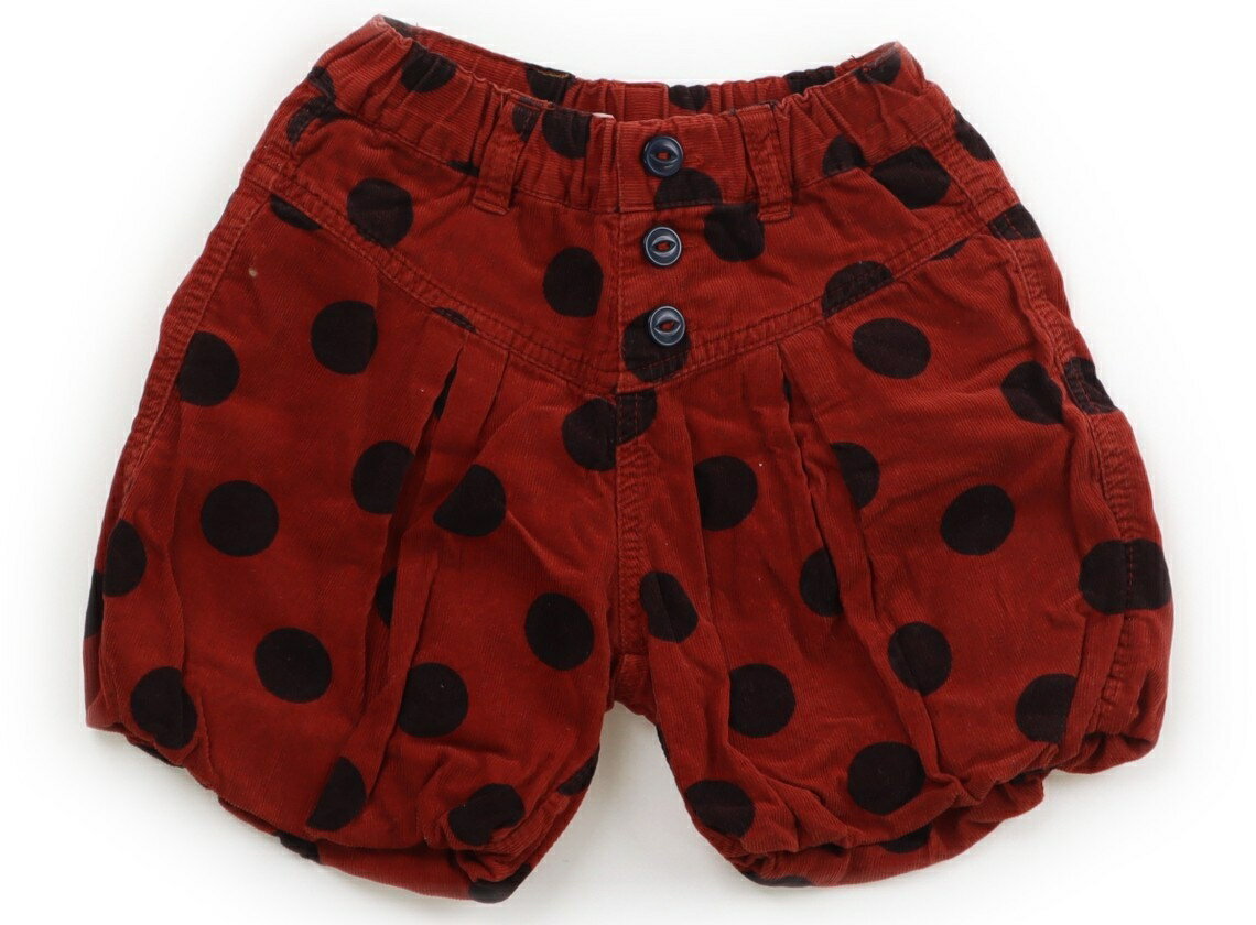 FOキッズ F.O.KIDS ショートパンツ 95 女の子 レンガ×ブラックドット 子供服 ベビー服 キッズ アウトレ..