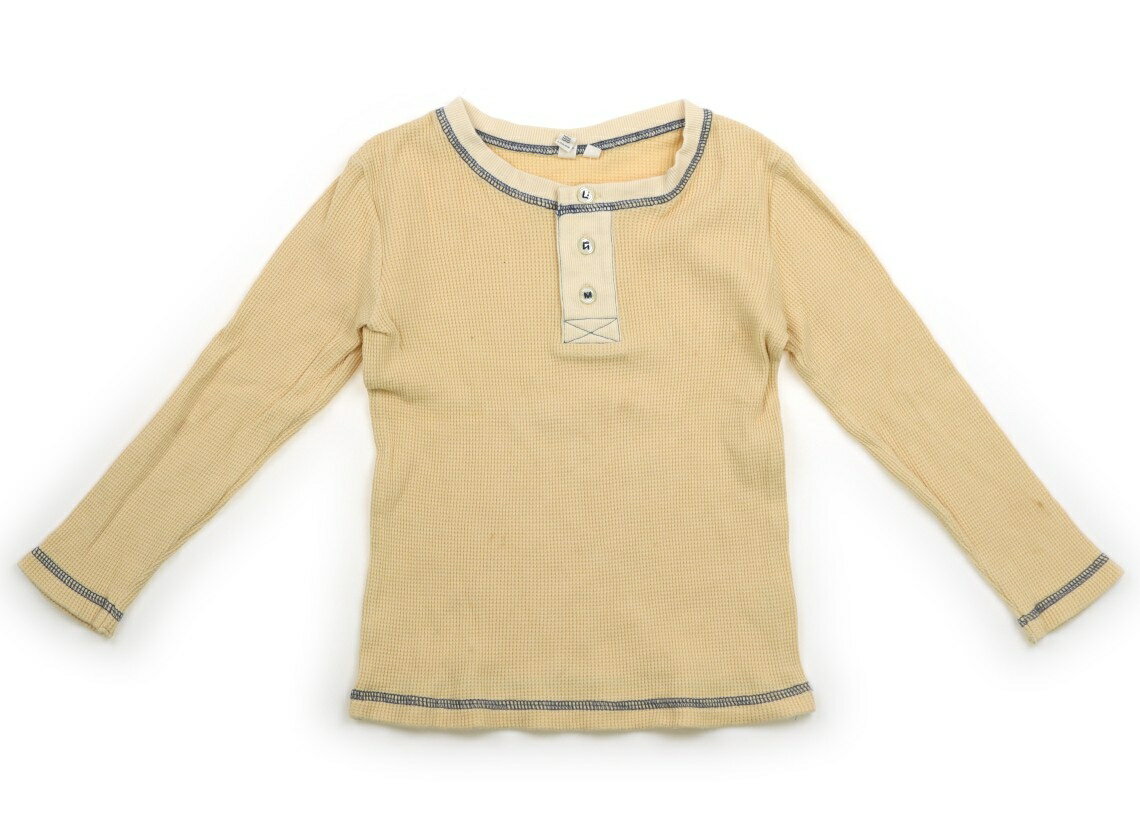 Rakuten - ラーゴム Lagom Tシャツ・カットソー 110 男の子 エクリュ、ブルーのステッチ 子供服 ベビー服 キッズ アウトレット ユーズド 【中古】キッズ・ベビー・マタニティ