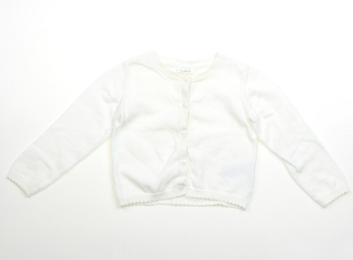 ネクスト NEXT カーディガン 80 女の子 白 子供服 ベビー服 キッズ アウトレット ユーズド 【中古】キッズ・ベビー・マタニティ