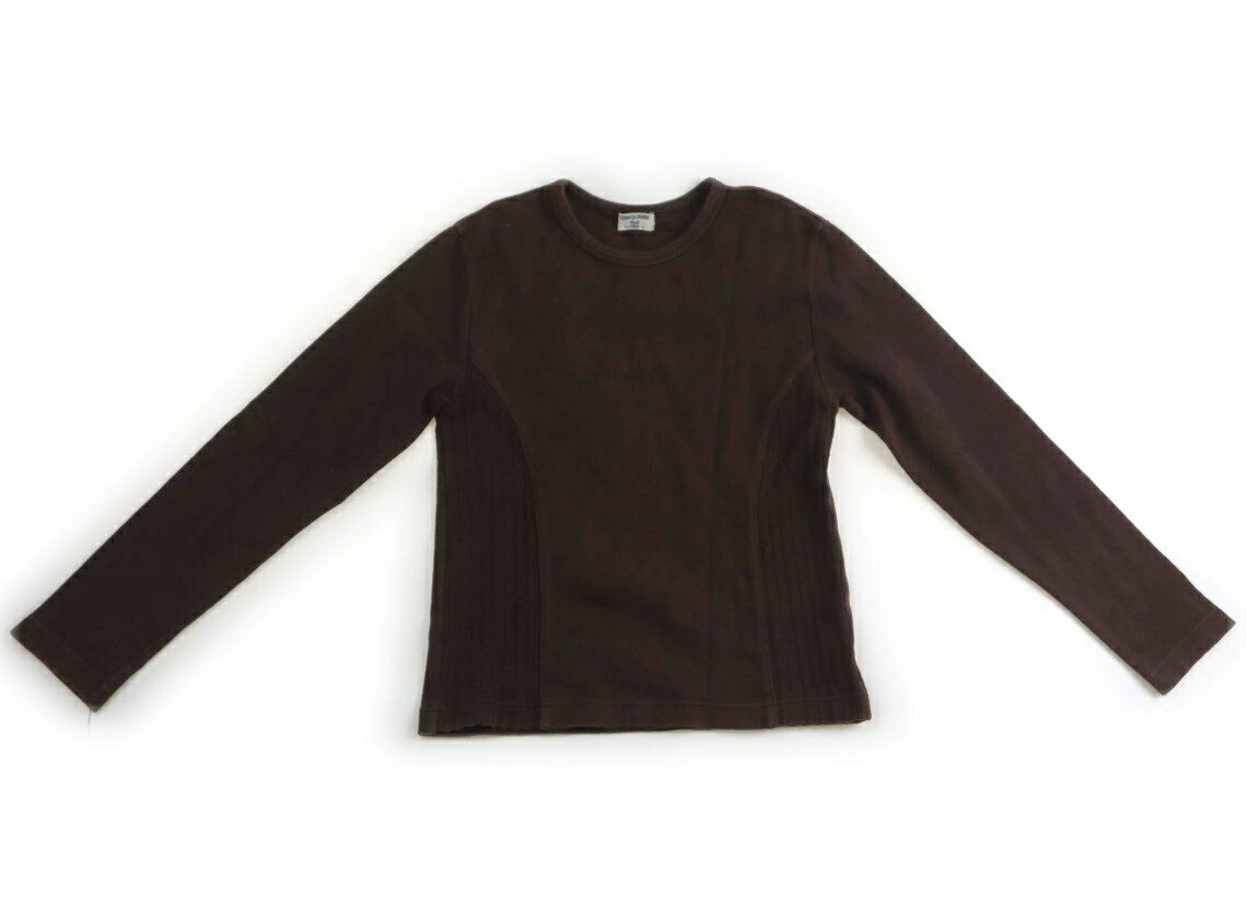 コムサフィユ COMME CA FILLE Tシャツ・カットソー 140 女の子 チャコールブラウン 子供服 ベビー服 キッズ アウトレット ユーズド 【中古】キッズ・ベビー・マタニティ