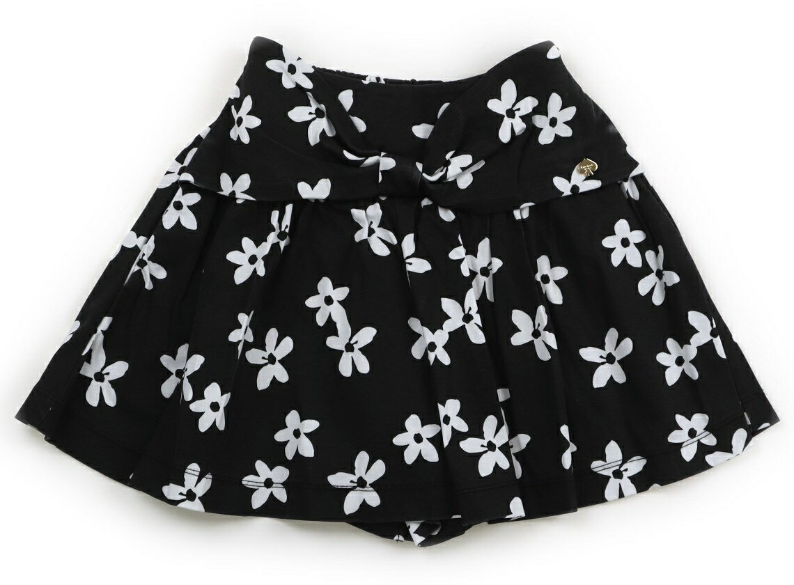 ケイトスペード Kate Spade キュロット 130 女の子 黒、花柄 子供服 ベビー服 キッズ アウトレット ユ..