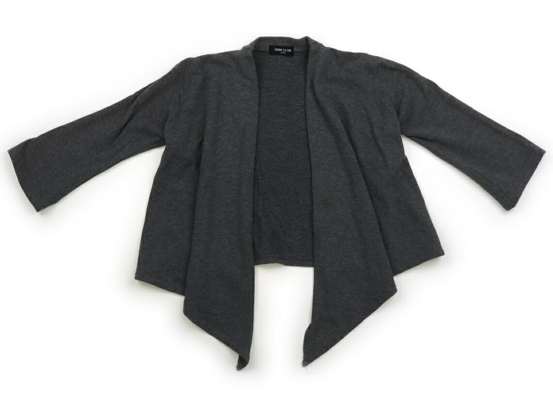 コムサイズム COMME CA ISM カーディガン 100 女の子 グレー 子供服 ベビー服 キッズ アウトレット ユーズド 【中古】キッズ・ベビー・マタニティ