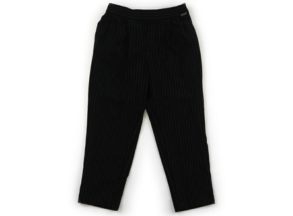 フィス FITH パンツ 110 男の子 黒、ストライプ 子供服 ベビー服 キッズ アウトレット ユーズド 【中古..