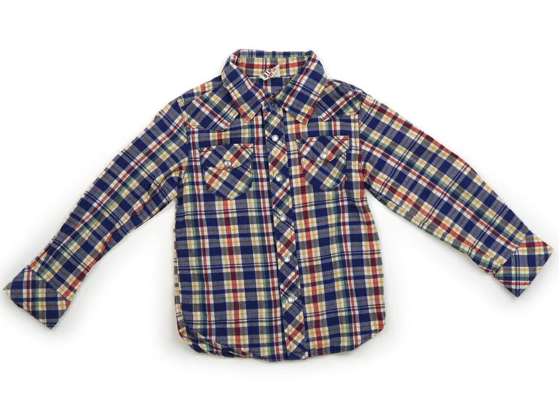 　ブランド 　JUNK STORE(ジャンクストア) 　カテゴリー 　シャツ・ブラウス 　サイズ 　100サイズ 　色 　紺・赤・黄色・白・チェック 　状態 　★★★ 　記名 　なし 　ジャンル 　Boy 全体的に毛羽立ちがあります。まだまだ普段着として活躍してくれそうです。 ＊【状態】【サイズ】に関しての詳しい説明はこちら