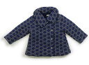 セラフ Seraph コート・ジャンパー 95 女の子 ブルー、総柄 子供服 ベビー服 キッズ アウトレット ユーズド 【中古】キッズ・ベビー・マタニティ