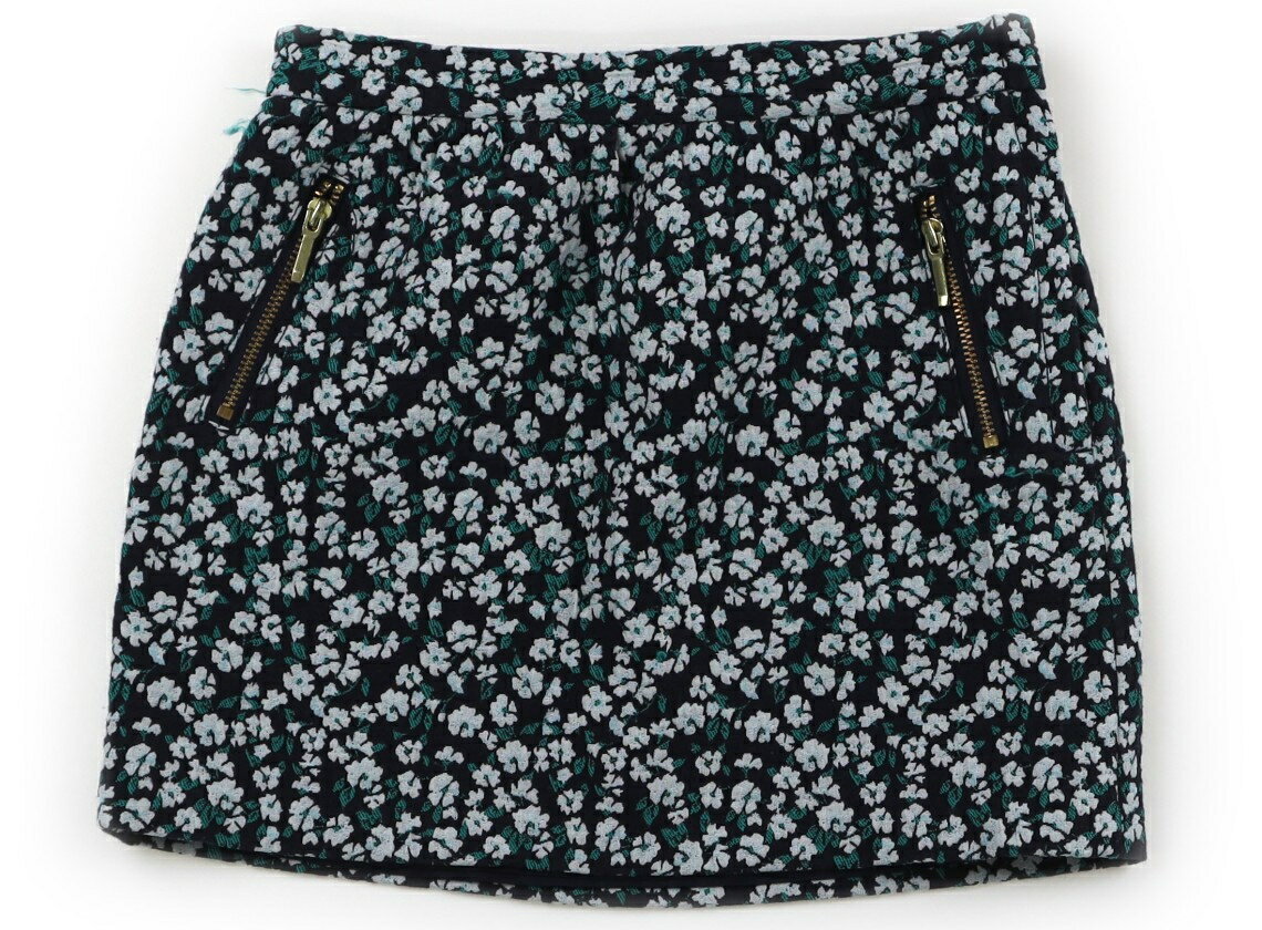 Rakuten - ジャニー＆ジャック Janie & Jack スカート 120 女の子 黒　白　ピーコックグリーン 子供服 ベビー服 キッズ アウトレット ユーズド 【中古】キッズ・ベビー・マタニティ