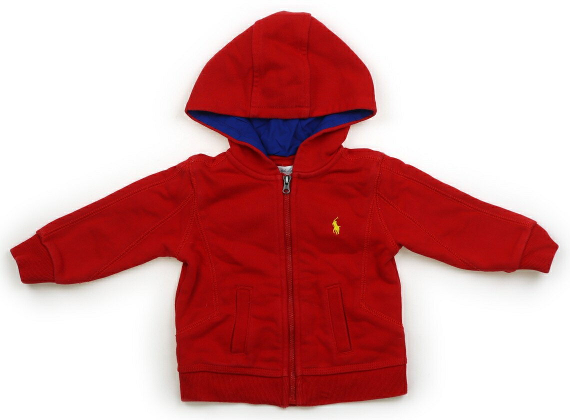 ラルフローレン Ralph Lauren パーカー 80 男の子 レッド 子供服 ベビー服 キッズ アウトレット ユーズ..