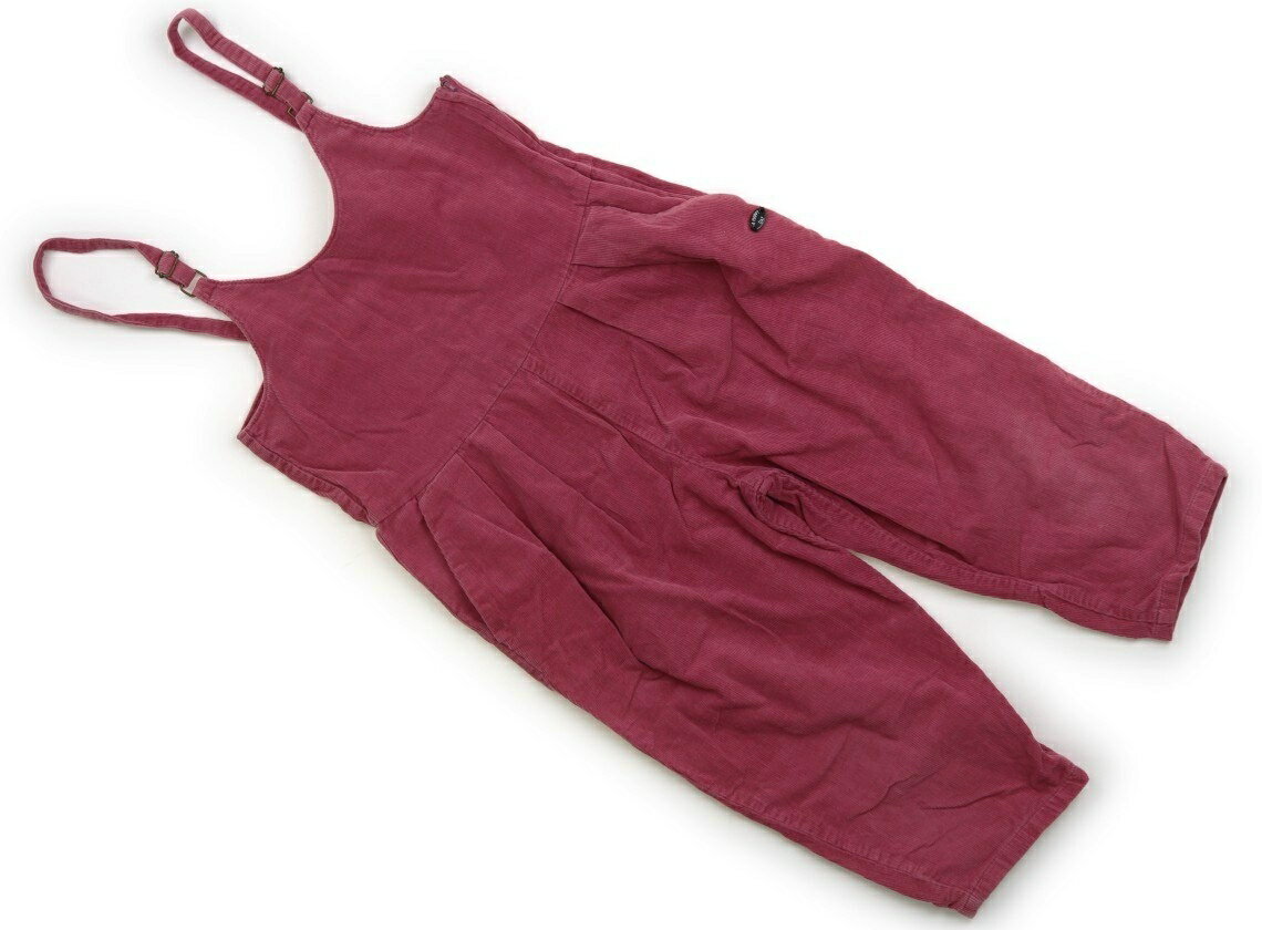 ブリーズ BREEZE オーバーオール 120 女の子 ローズピンク 子供服 ベビー服 キッズ アウトレット ユー..