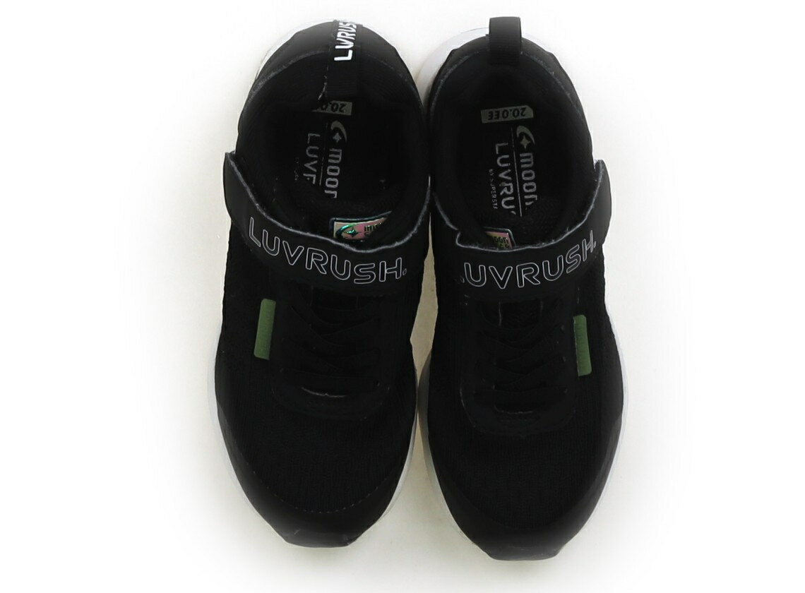 Sneakers - ラブラッシュ LUVRUSH スニーカー 靴20cm〜 女の子 ブラック 子供服 ベビー服 キッズ アウトレット ユーズド 【中古】キッズ・ベビー・マタニティ