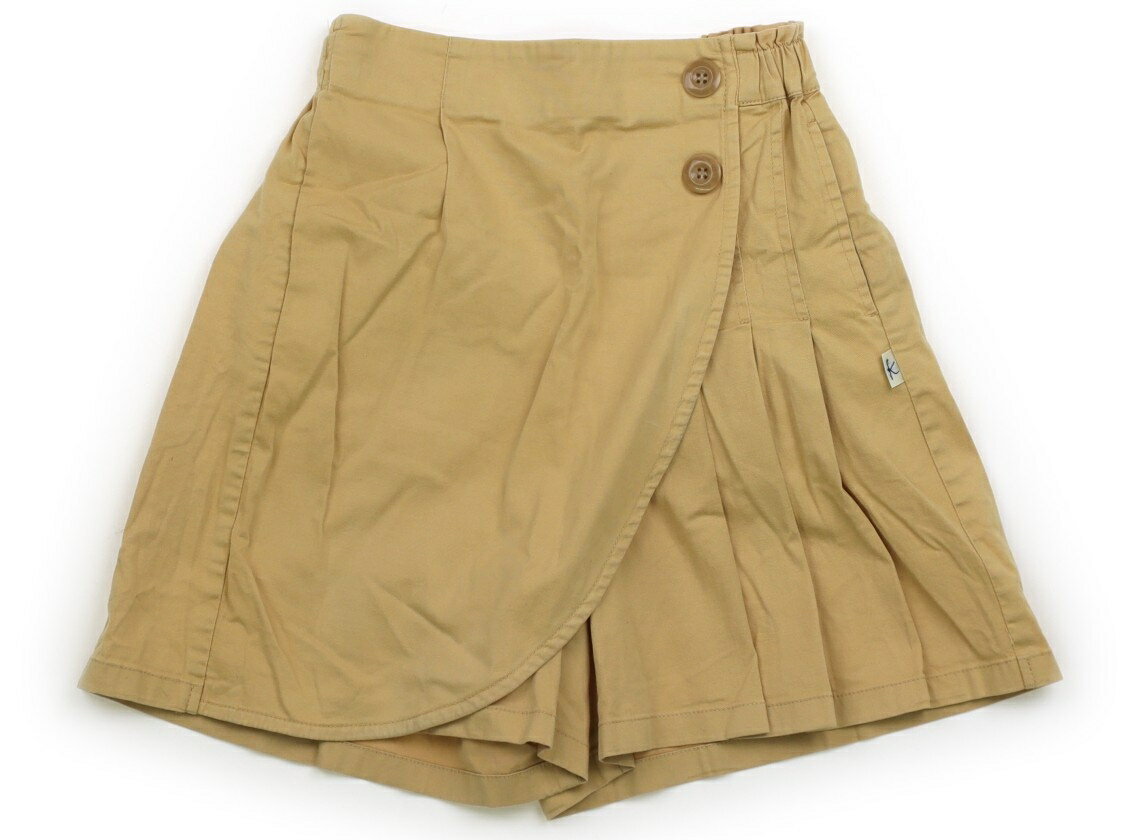 組曲 Kumikyoku キュロット 130 女の子 サンドベージュ 子供服 ベビー服 キッズ アウトレット ユーズド..