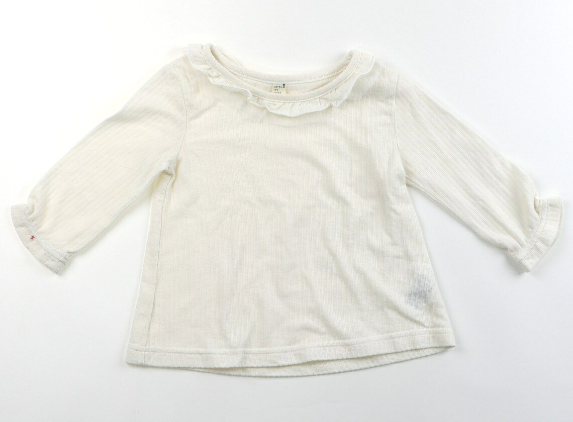 アプレレクール apres les cours Tシャツ・カットソー 100 女の子 アイボリー 子供...