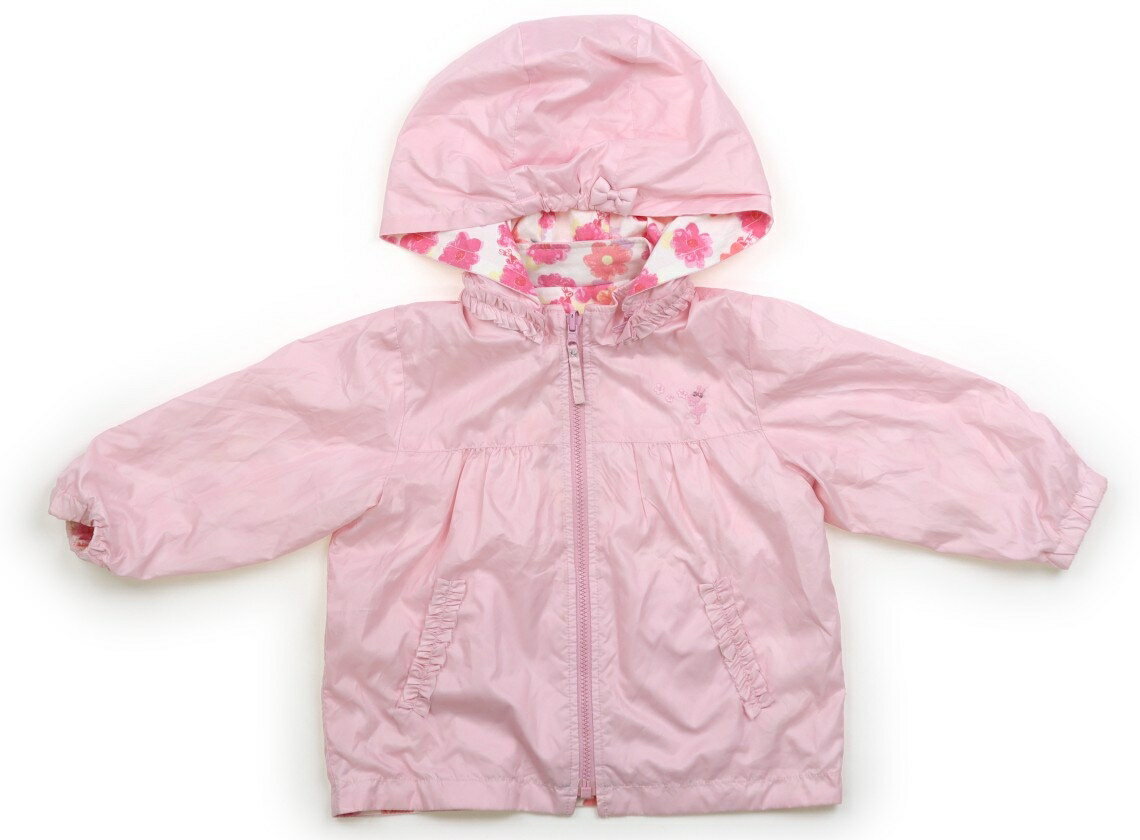 ニットプランナー(KP) Knit Planner(KP) ブルゾン・Gジャン 80 女の子 白・ピンク・花柄 子供服 ベビー服 キッズ アウトレット ユーズド...