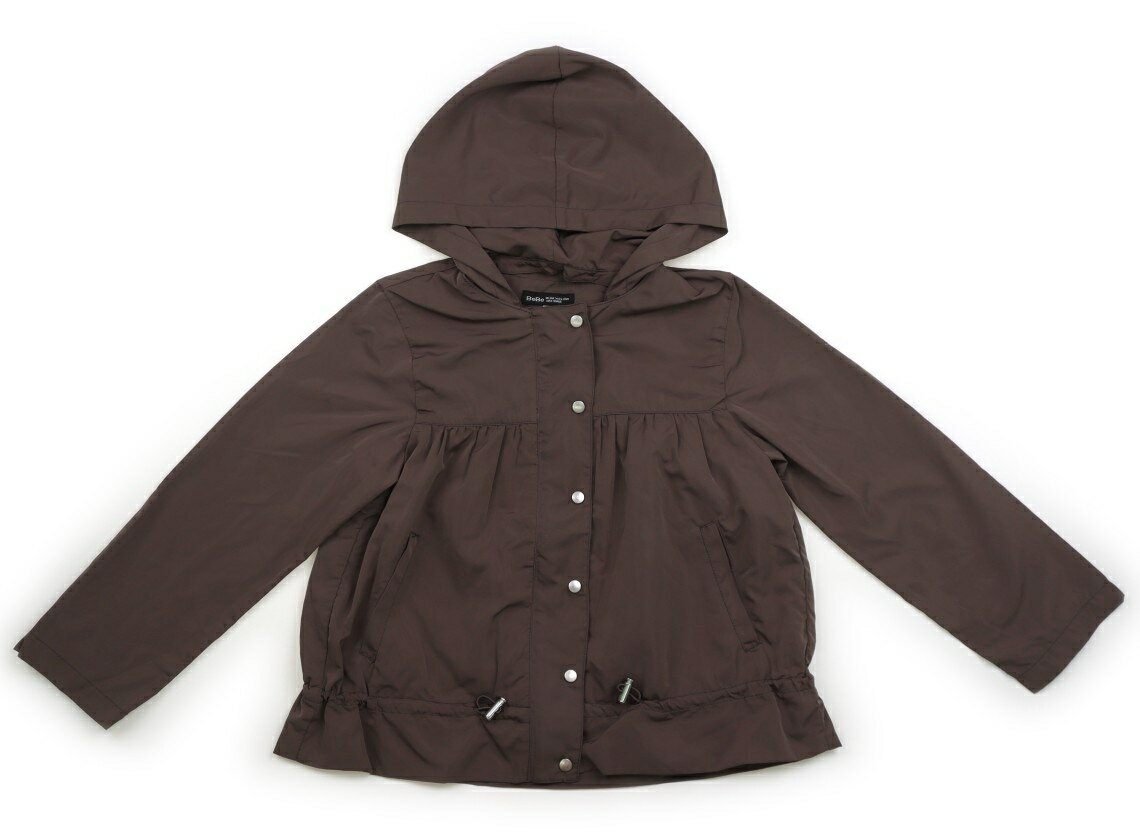 べべ BeBe ブルゾン・Gジャン 130 女の子 ブラウン 子供服 ベビー服 キッズ アウトレット ユーズド 【中古】キッズ・ベビー・マタニティ