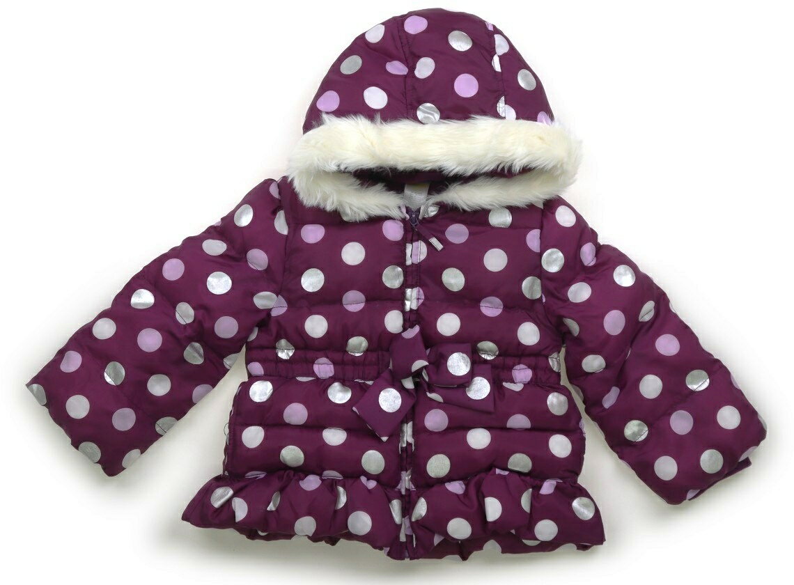 ジンボリー Gymboree コート・ジャンパー 100 女の子 パープル、ドット 子供服 ベビー服 キッズ アウトレット ユーズド 【中古】キッズ・ベビー・マ...