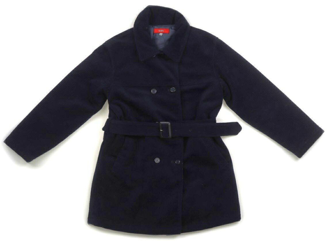 シップス SHIPS コート・ジャンパー 130 女の子 ネイビー 子供服 ベビー服 キッズ アウトレット ユーズド 【中古】キッズ・ベビー・マタニティ