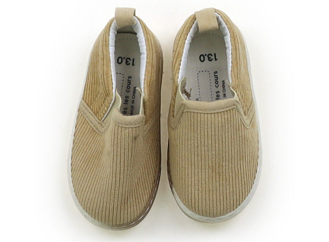 アプレレクール apres les cours フラットシューズ・スリッポン 靴13cm〜 女の子 ベージュ 子供服 ベビ..