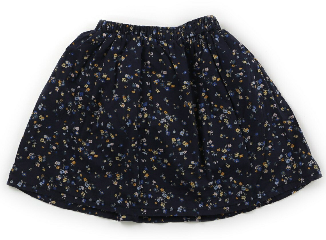 シップス SHIPS スカート 120 女の子 花柄ネイビー 子供服 ベビー服 キッズ アウトレット ユーズド 【..