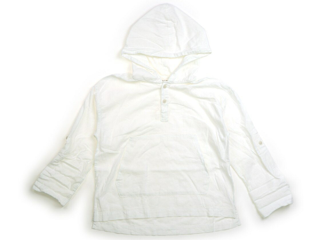ザラ ZARA シャツ・ブラウス 120 男の子 白 子供服 ベビー服 キッズ アウトレット ユーズド 【中古】キッズ・ベビー・マタニティ