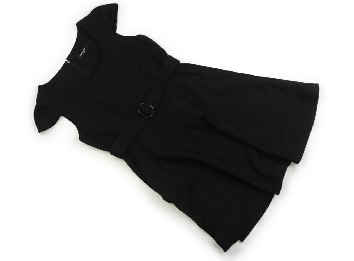 コムサイズム COMME CA ISM ワンピース 150 女の子 黒 子供服 ベビー服 キッズ アウトレット ユーズド 【中古】キッズ・ベビー・マタニティ