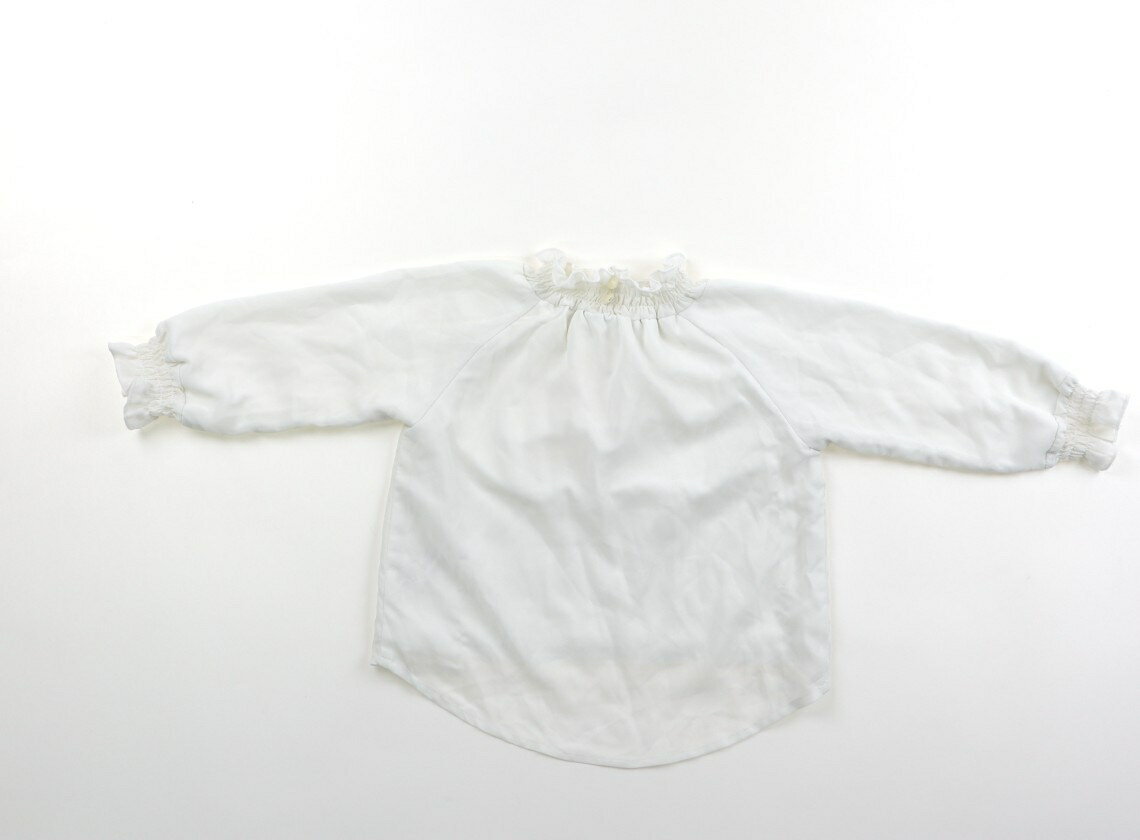 ビールーム b.ROOM チュニック 90 女の子 ホワイト 子供服 ベビー服 キッズ アウトレット ユーズド 【..