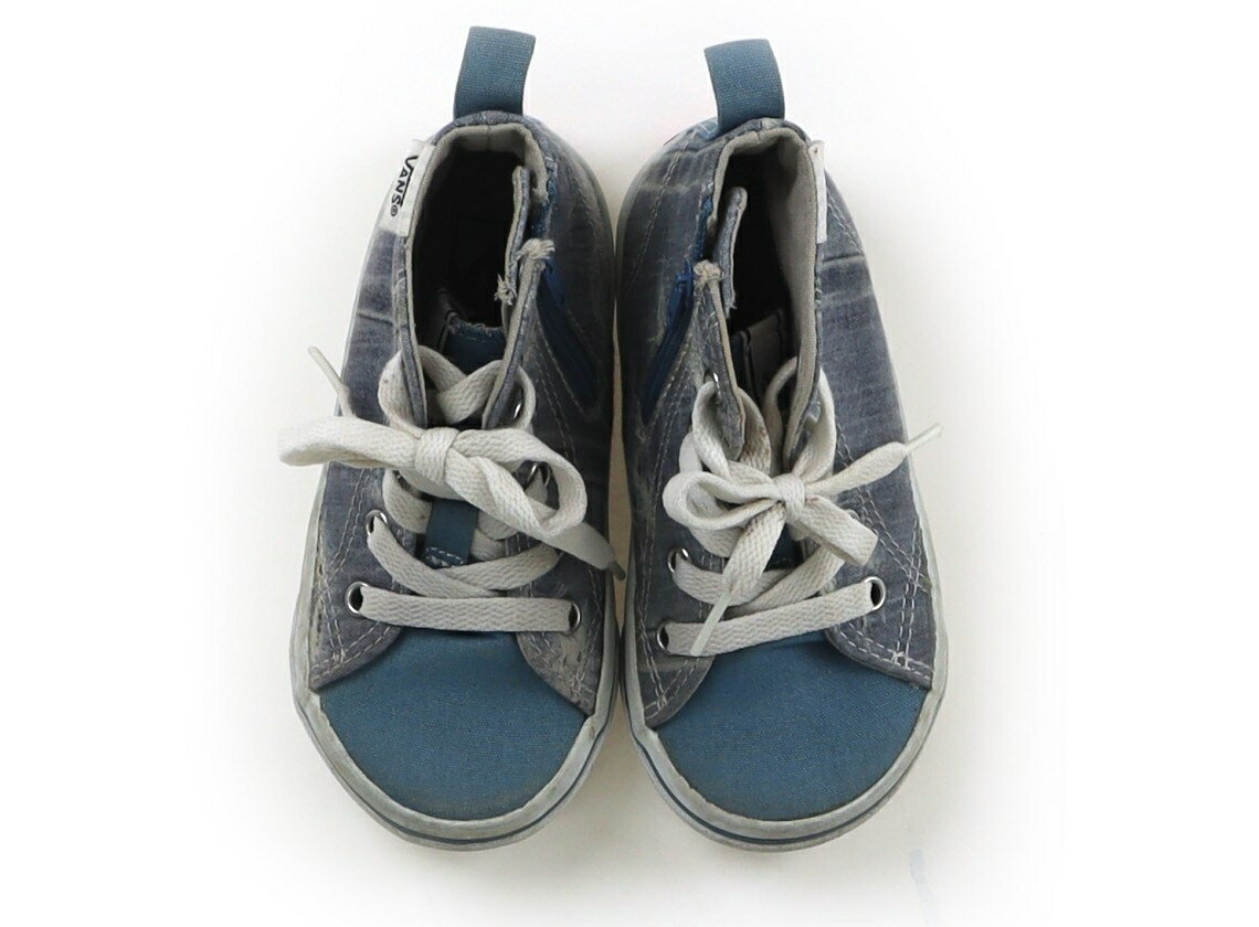 Rakuten - ヴァンズ VANS スニーカー 靴16cm〜 男の子 ライトブルー 子供服 ベビー服 キッズ アウトレット ユーズド 【中古】キッズ・ベビー・マタニティ