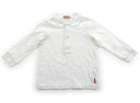 ミキハウス miki HOUSE ポロシャツ 90 男の子 ホワイト 子供服 ベビー服 キッズ アウトレット ユーズド 【中古】キッズ・ベビー・マタニティ