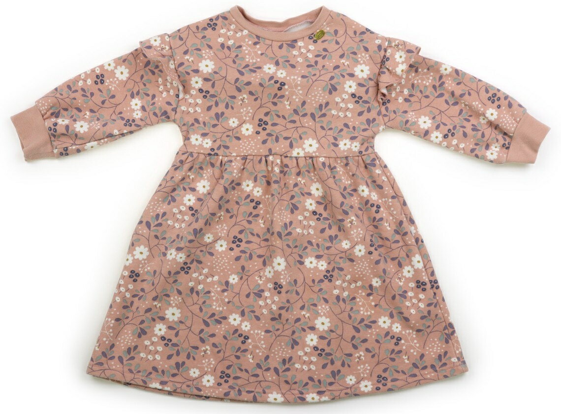 アプレレクール apres les cours ワンピース 100 女の子 コーラルピンク 子供服 ベビー服 キッズ アウトレット ユーズド 【中古】キッズ・ベビー・マタニティ