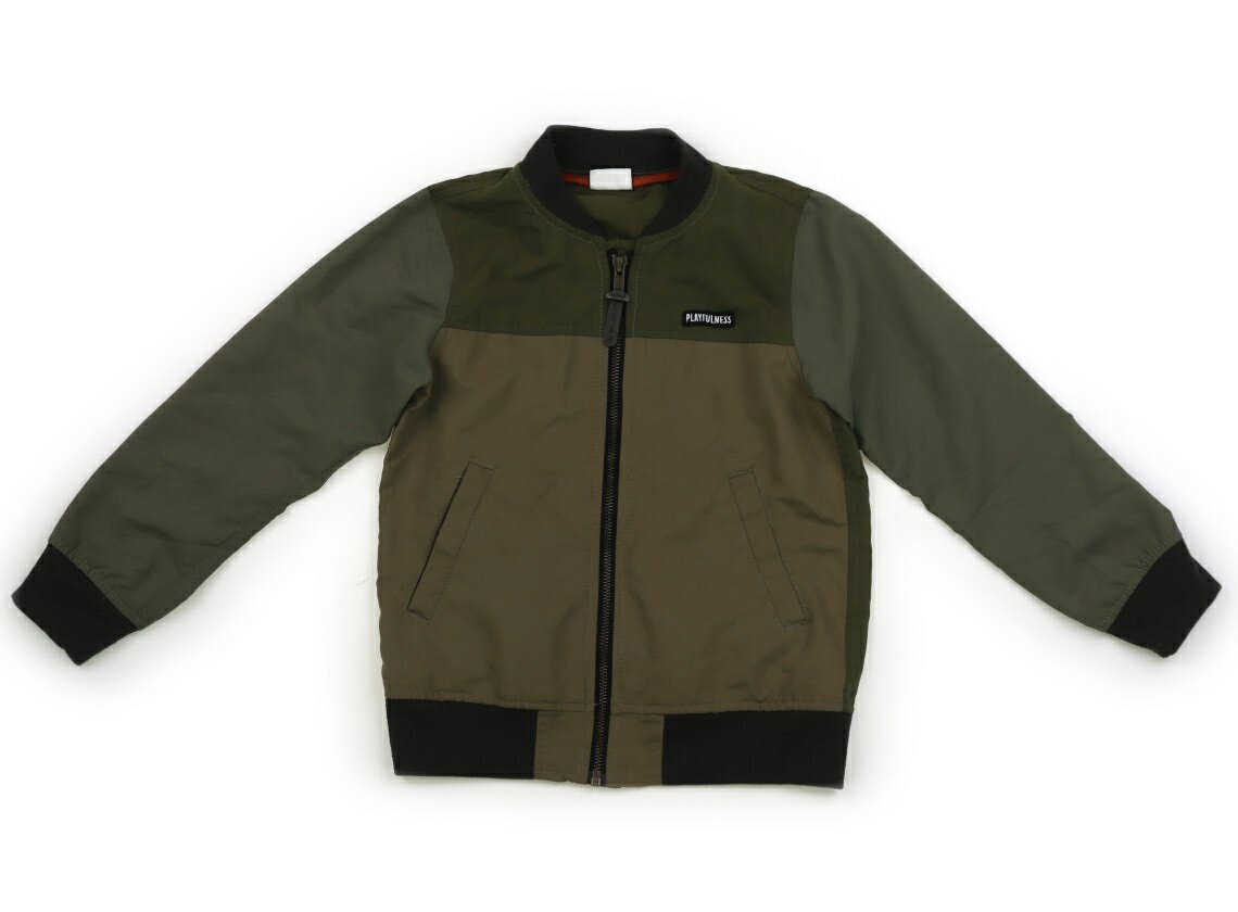 ブリーズ BREEZE ブルゾン・Gジャン 120 男の子 カーキ、ベージュ 子供服 ベビー服 キッズ アウトレット ユーズド 【中古】キッズ・ベビー・マタニテ...