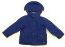 FOキッズ F.O.KIDS コート・ジャンパー 110 男の子 ロイヤルブルー・ブラウン系ブロックカラー 子供服 ベビー服 キッズ アウトレット ユーズド 【...