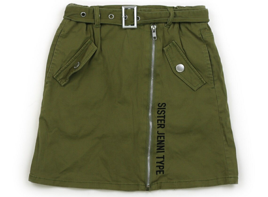 ジェニィ JENNI スカート 150 女の子 オリーブ 子供服 ベビー服 キッズ アウトレット ユーズド 【中古..