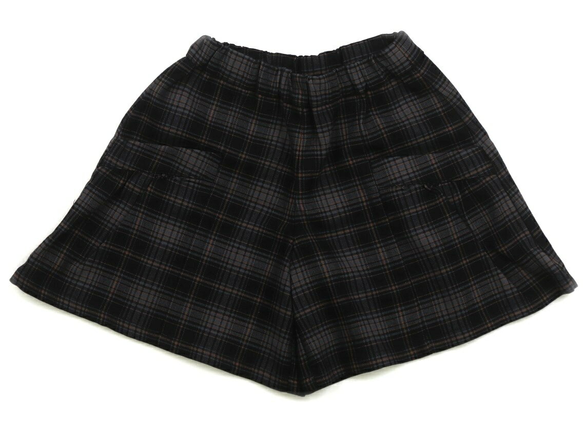 べべ BeBe キュロット 120 女の子 ブラック・ベージュ・チェック 子供服 ベビー服 キッズ アウトレット..