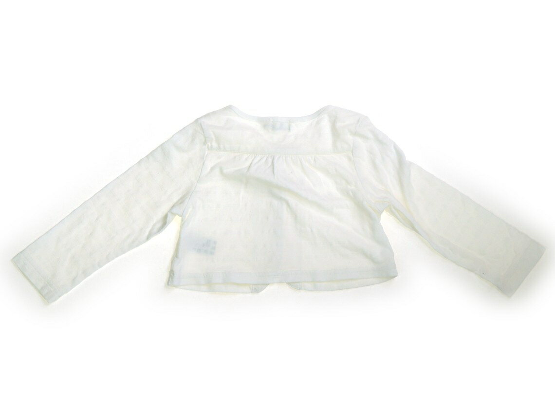 組曲 Kumikyoku カーディガン 80 女の子 ホワイト 子供服 ベビー服 キッズ アウトレット ユーズド 【中古】キッズ・ベビー・マタニティ 2