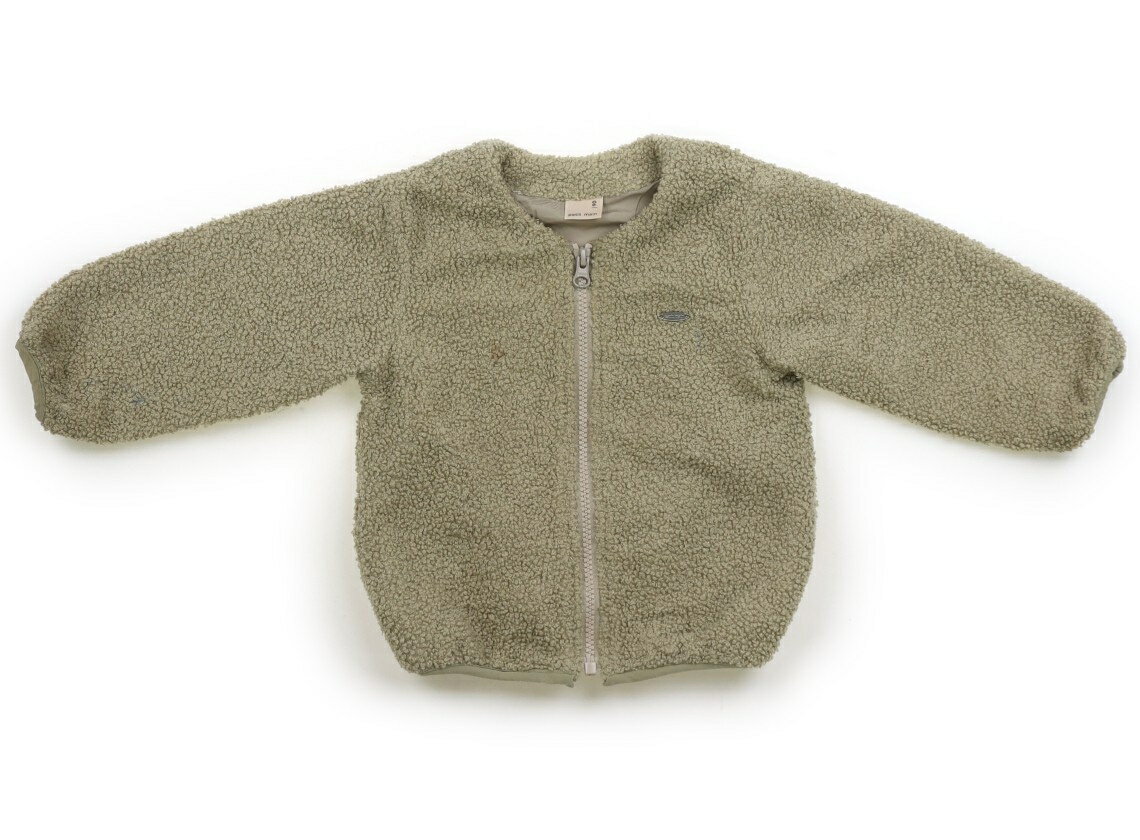 プティマイン petit main コート・ジャンパー 90 女の子 ベージュ 子供服 ベビー服 キッズ アウトレット ユーズド 【中古】キッズ・ベビー・マタニ...