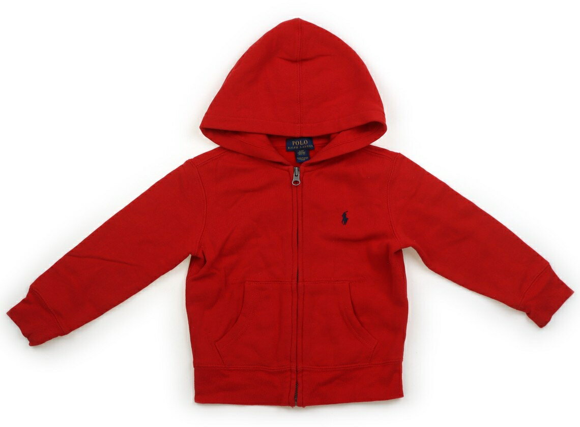 　ブランド 　POLO RALPH LAUREN(ポロラルフローレン) 　カテゴリー 　パーカー 　サイズ 　100サイズ 　色 　赤 　状態 　★★ 　記名 　なし 　ジャンル 　Boy 実際のサイズ表記は3T/100/56です。裏起毛です。袖口が全体的に黒ずみ、内側にも黒い汚れがあります。 ＊【状態】【サイズ】に関しての詳しい説明はこちら