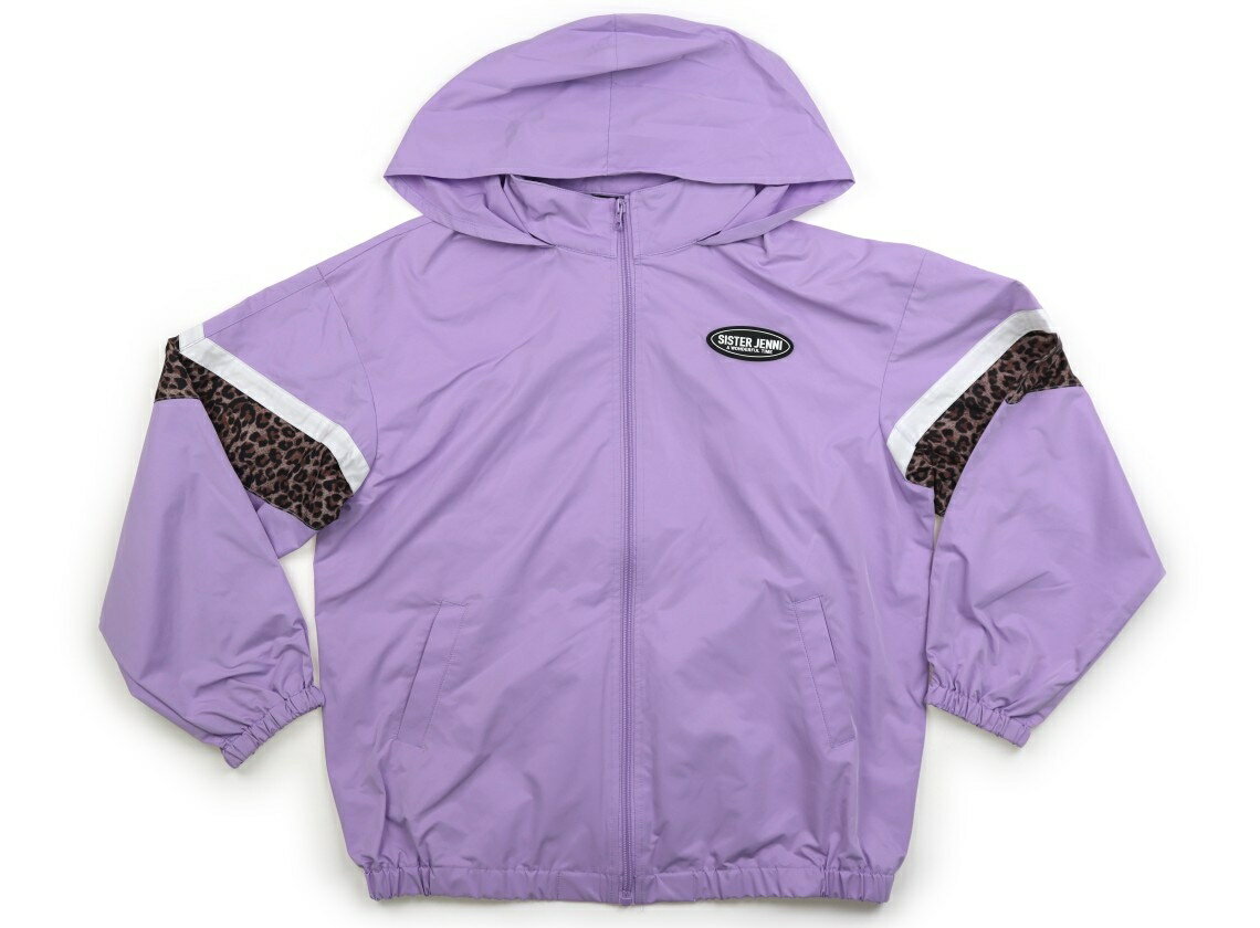 ジェニィ JENNI ブルゾン・Gジャン 150 女の子 ラベンダーレオパード柄 子供服 ベビー服 キッズ アウトレット ユーズド 【中古】キッズ・ベビー・マタ...