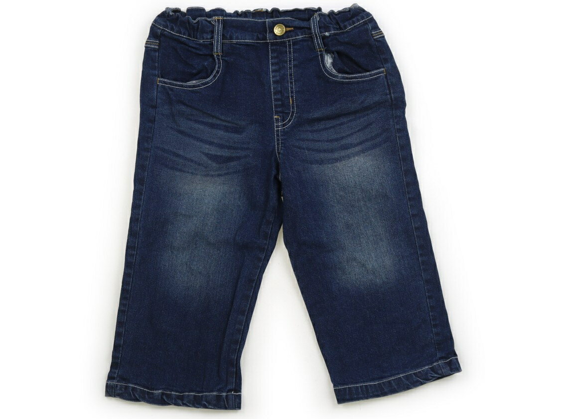ブリーズ BREEZE ジーンズ 140 女の子 ブルー 子供服 ベビー服 キッズ アウトレット ユーズド 【中古】..