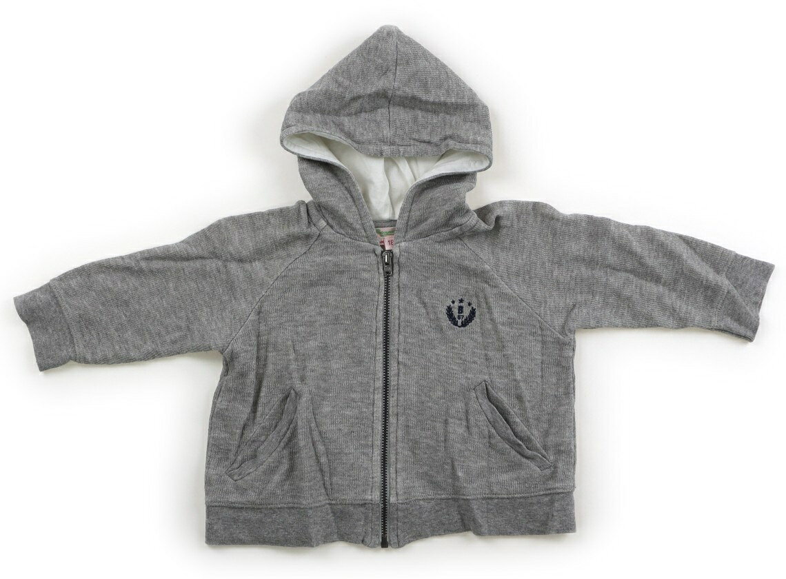 　ブランド 　bonpoint(ボンポワン) 　カテゴリー 　パーカー 　サイズ 　80サイズ 　色 　グレー 　状態 　★★ 　記名 　なし 　ジャンル 　Girl 実際のサイズ表記は18。薄手の生地感です。フードのみ裏地あり。全体に毛羽立ち、型崩れがあります。使用感はありますが、たくさん必要なベビーサイズ、洗い替え用にいかがでしょうか？ ＊【状態】【サイズ】に関しての詳しい説明はこちら