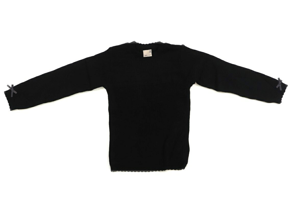 プティマイン petit main ニット・セーター 100 女の子 黒 子供服 ベビー服 キッズ アウトレット ユーズド 【中古】キッズ・ベビー・マタニティ