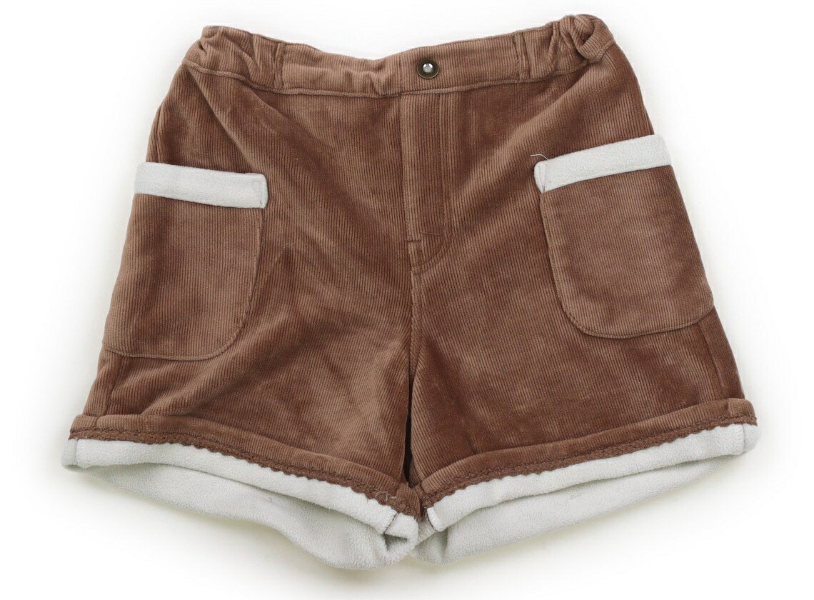 エニィファム anyFAM ショートパンツ 130 女の子 ベージュ 子供服 ベビー服 キッズ アウトレット ユー..