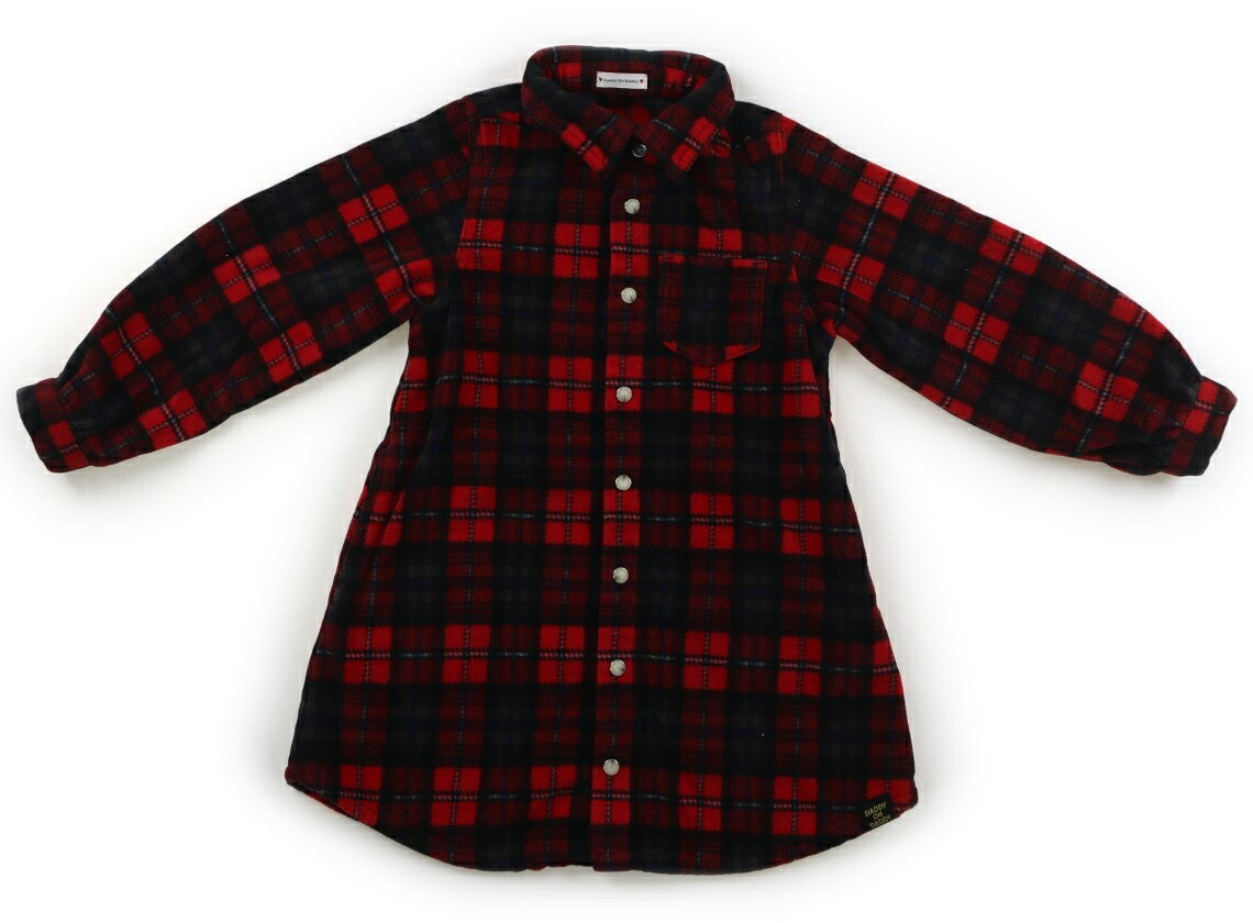 ダディーオーダディー Daddy Oh Daddy ワンピース 110 女の子 赤チェック 子供服 ベビー服 キッズ アウ..