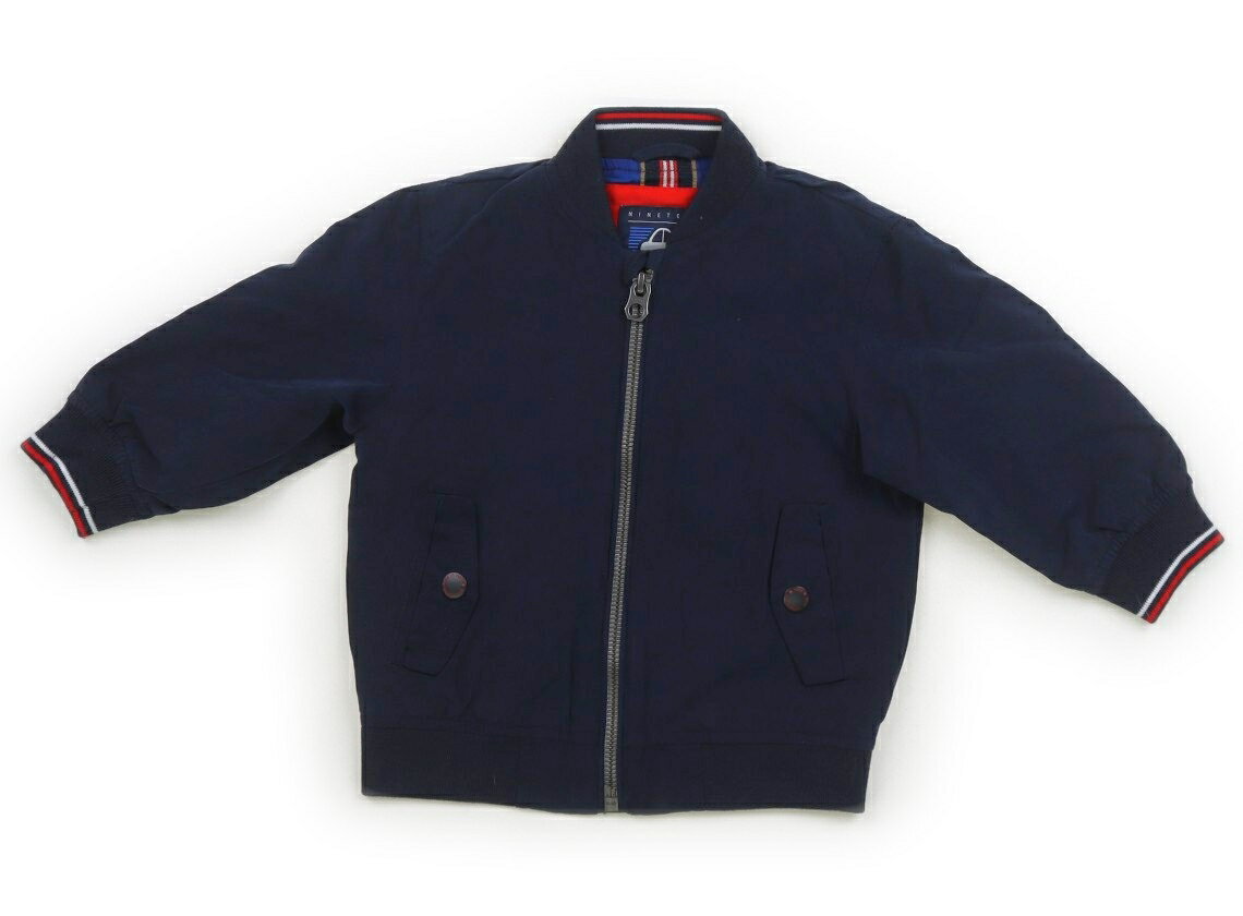 ネクスト NEXT ブルゾン・Gジャン 80 男の子 ネイビー 子供服 ベビー服 キッズ アウトレット ユーズド 【中古】キッズ・ベビー・マタニティ