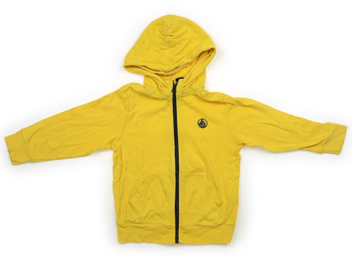 プチバトー PETIT BATEAU パーカー 100 男の子 黄色 子供服 ベビー服 キッズ アウトレット ユーズド 【中古】キッズ・ベビー・マタニティ