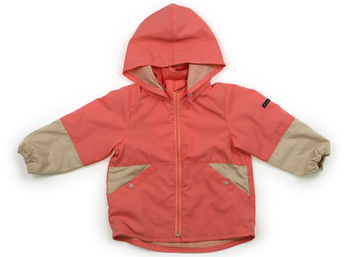 コンビミニ Combimini ブルゾン・Gジャン 90 女の子 ピンク、アイボリー 子供服 ベビー服 キッズ アウトレット ユーズド 【中古】キッズ・ベビー・...