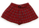 ザラ ZARA ショートパンツ 80 女の子 チェック柄レッドホワイト 子供服 ベビー服 キッズ アウトレット ユーズド 【中古】キッズ・ベビー・マタニティ