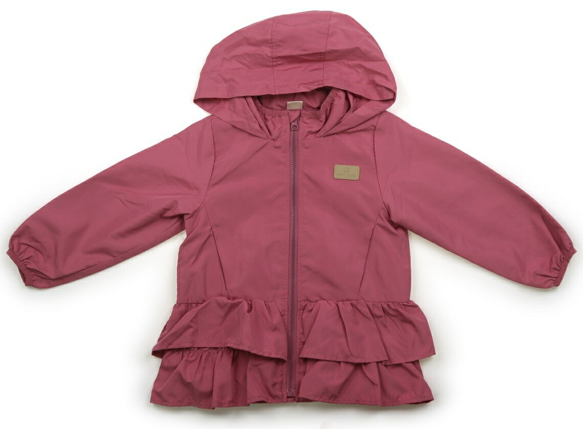 プティマイン petit main ブルゾン・Gジャン 110 女の子 ピオニーレッド 子供服 ベビー服 キッズ アウトレット ユーズド 【中古】キッズ・ベビー...