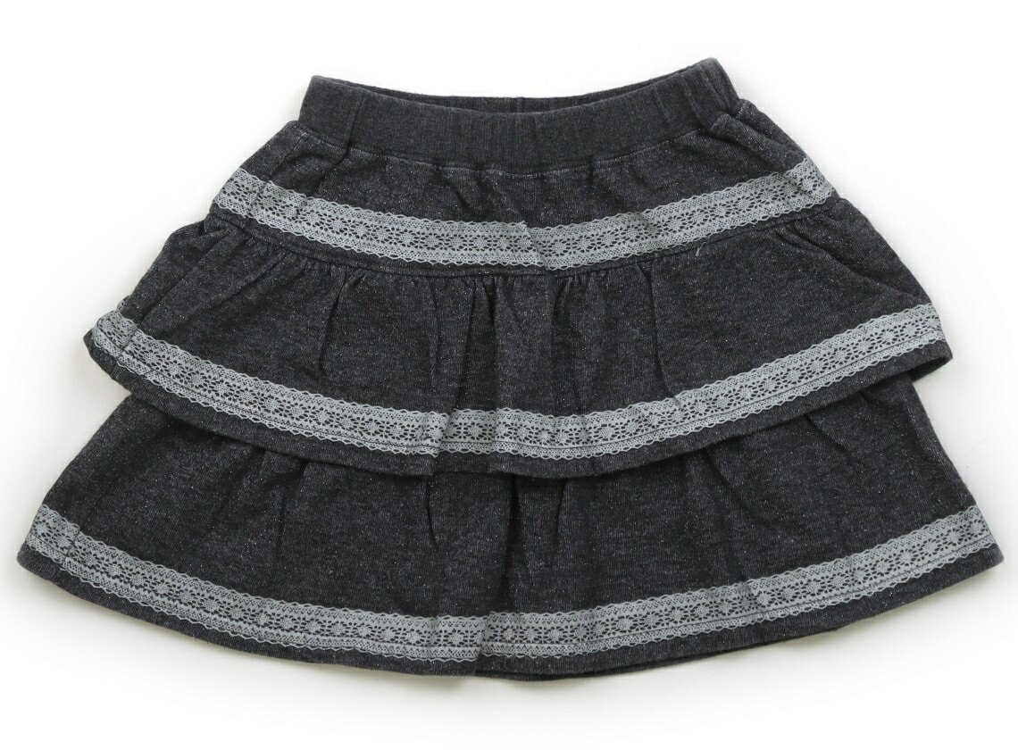 コムサイズム COMME CA ISM スカート 110 女の子 グレー、ラメ 子供服 ベビー服 キッズ アウトレット ユーズド 【中古】キッズ・ベビー・マタニティ